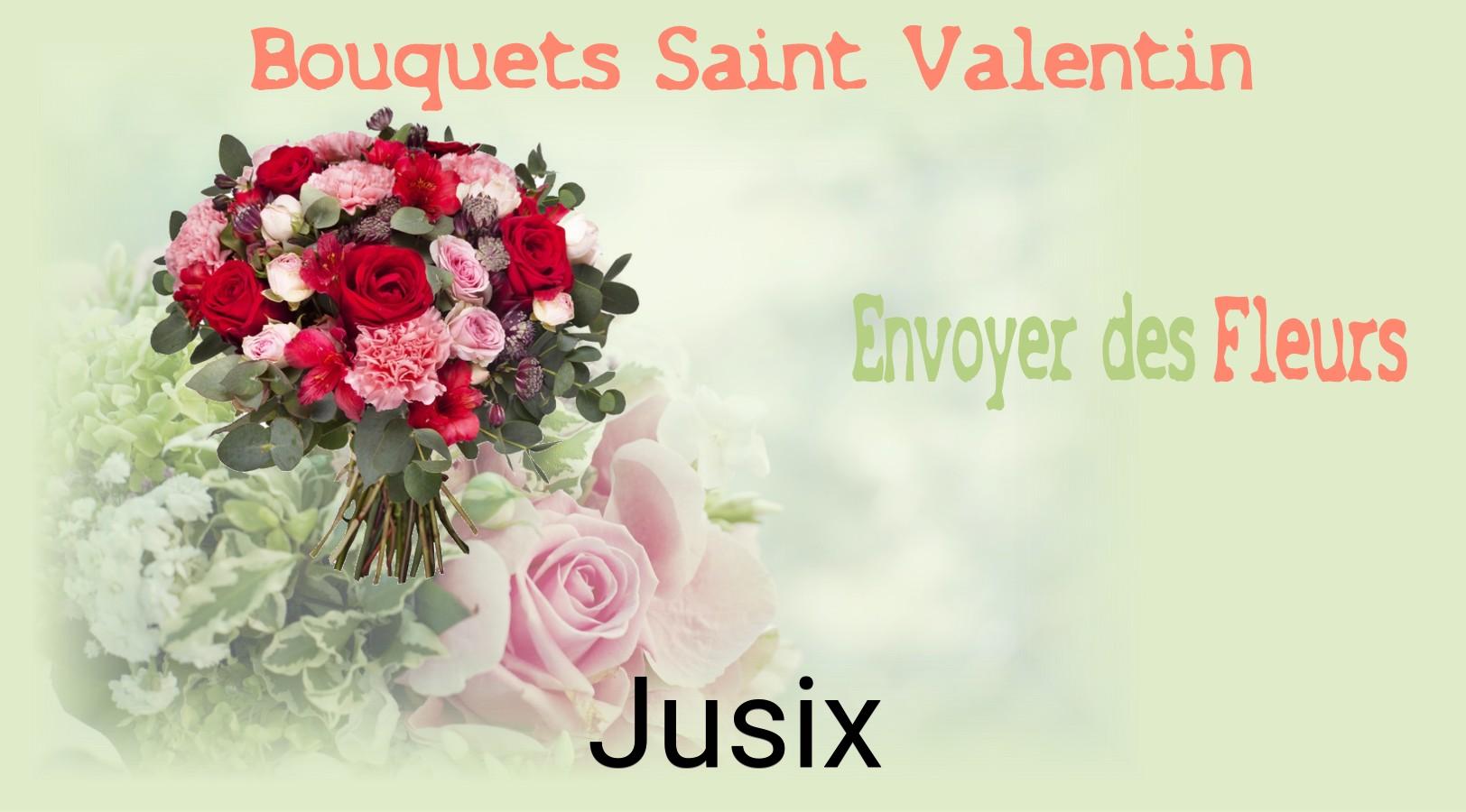Roses de Saint-Valentin livrées à Jusix